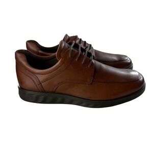 ECCO S Lite Hybrid Mens/Youth Brown Leather Dress Shoes Size 39EU 5-5.5US NWB